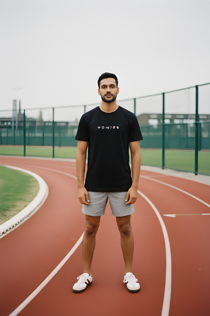 Homies Graphic T-Shirt — Casual Vintage-Inspired Tee for Friends & Streetwear